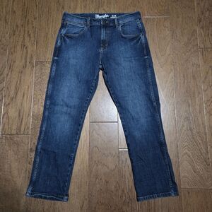 Wrangler Retro Jeans Men 34x30 Slim Straight Fit Cowboy Western Rodeo